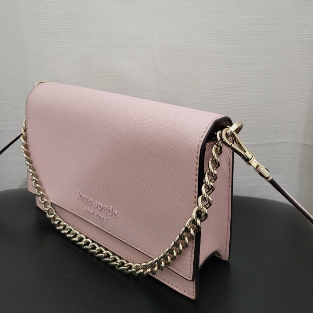 Kate Spade Pink Crossbody Bag with Cardholder - Picture 2 of 8